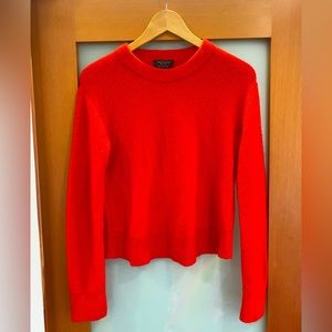 Rag and bone red sweater